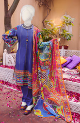 SUMMER'22 VIVID TRUCK ART STITCHED 3PC SUIT