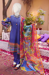 SUMMER'22 VIVID TRUCK ART STITCHED 3PC SUIT