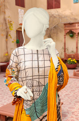 SUMMER'22 CLEAR DOVE STITCHED 3PC SUIT