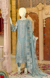 EID FESTIVE'22 3PC STITCHED SUIT