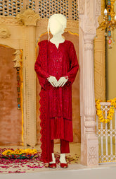 EID FESTIVE'22 3PC STITCHED SUIT