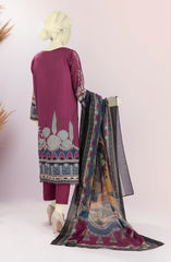 PRE WINTER'22 PARCHA SELF JACQUARD STITCHED 3PC SUIT