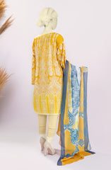 PRE WINTER'22 KATTAAN SELF JACQUARD STITCHED 3PC SUIT