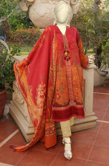 SUMMER'22 BALI GLORY BASIC DIGITAL PRINTED LAWN 3PC UNSTITCHED