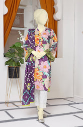 EXCLUSIVE COLLECTION'22 ENORMOUS DEPTH PRINTED LAWN 3PC STITCHED SUIT