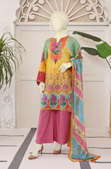 EXCLUSIVE COLLECTION'22 SPECTRUM PRINTED LAWN 3PC UNSTITCHED