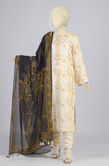 SUMMER'23 AL HAMRA PRINTED 3PC UNSTITCHED