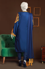 BLUE ORCHID STITCHED3 PIECE