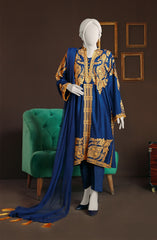 BLUE ORCHID STITCHED3 PIECE