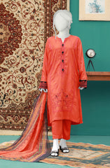 FESTIVE'23 MARIGOLD STITCHED 3PC SUIT