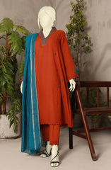 SUMMER'23 SQUASH STITCHED 3PC SUIT