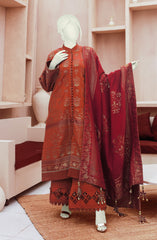 WINTER'22 AMOR BASIC JACQUARD 3PC UNSTITCHED