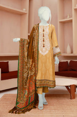 WINTER'22 AQEEQ PRINTED VISCOSE 3PC UNSTITCHED