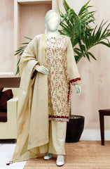 WINTER'22 GAEL EMBROIDERED KHADDAR 3PC UNSTITCHED