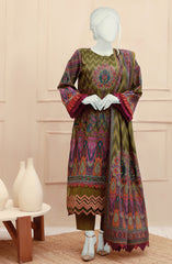 WINTER'22 WARM AFTERNOON EMBROIDERED PRINTED KHADDAR 3PC UNSTITCHED