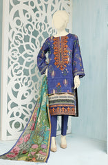 EID FESTIVE'22 BAGH E BAHAR DIGITAL PRINT 3PC UNSTITCHED