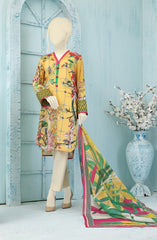 EID FESTIVE'22 ART NOUVEAU DIGITAL PRINT 3PC UNSTITCHED