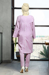 SUMMER'23 LIQUID FLORA STITCHED 2PC SUIT