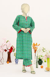 SUMMER'23 WOMEN STITCHED 2PC SUIT