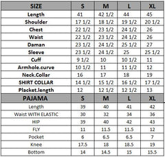 SUMMER'23 MEN KURTA PAJAMA CASUAL BLUE