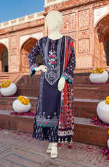 EID FESTIVE'22 WHITE WORK BASIC PRINTED LAWN 3PC UNSTITCHED