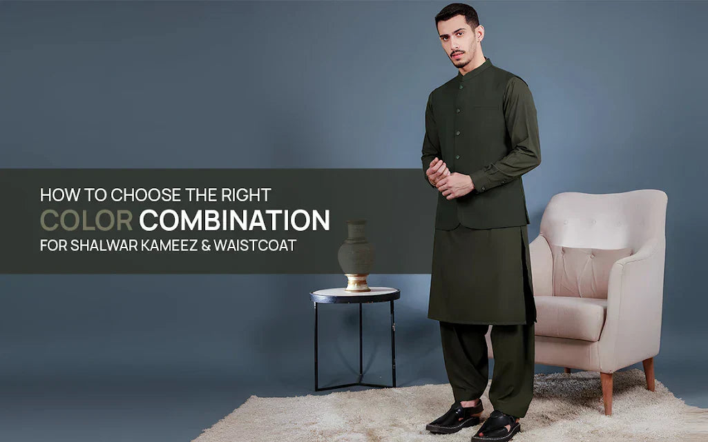 Shalwar Kameez with Waistcoat