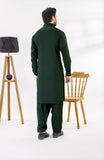 WINTER'24 MEN KAMEEZ SHALWAR TEAL GREEN