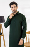 WINTER'24 MEN KAMEEZ SHALWAR TEAL GREEN