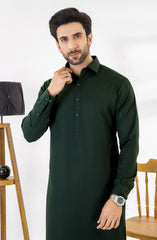TEAL GREEN BLENDED KAMEEZ SHALWAR