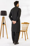 WINTER'24 MEN KAMEEZ SHALWAR BLACK