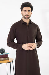 MAROON BLENDED KAMEEZ SHALWAR