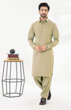 WINTER'24 MEN KAMEEZ SHALWAR KHAKI