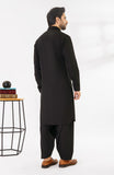 WINTER'24 MEN KAMEEZ SHALWAR BLACK