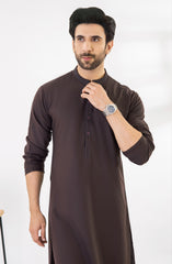 BURGUNDY SEMI FORMAL KURTA