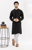 WINTER'24 MEN KURTA SEMI FORMAL BLACK