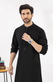 WINTER'24 MEN KURTA SEMI FORMAL BLACK