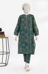 WINTER'24 PRINTED KHADDAR WOMEN STITCHED 2PC SUIT