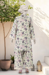 FESTIVE'25 EMBROIDERED PRINTED LAWN 2PCS STITCHED