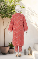 EMBROIDERED PRINTED LAWN STITCHED 2 PIECE