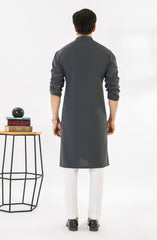 DARK GREY SEMI FORMAL KURTA