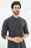 WINTER'24 MEN KURTA SEMI FORMAL DARK GREY