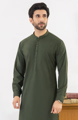 SUMMER'25 MEN KAMEEZ SHALWAR GREEN