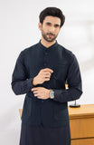 WINTER'24 MEN KAMEEZ SHALWAR WITH WAIST COAT NAVY