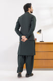 WINTER'24 MEN KAMEEZ SHALWAR WITH WAIST COAT CHARCOAL