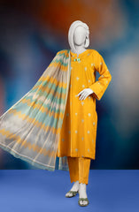 WINTER'23 WOMEN STITCHED 3PC SUIT