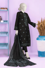 EMBROIDERED ZARI TAAR 3PCS UNSTITCHED