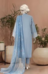 EMBROIDERED 3PCS UNSTITCHED