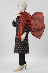 ROSE WOOD VISCOSE STOLE