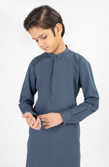 SUMMER'25 BOYS KURTA PAJAMA TEAL BLUE