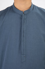 SUMMER'25 BOYS KURTA PAJAMA TEAL BLUE